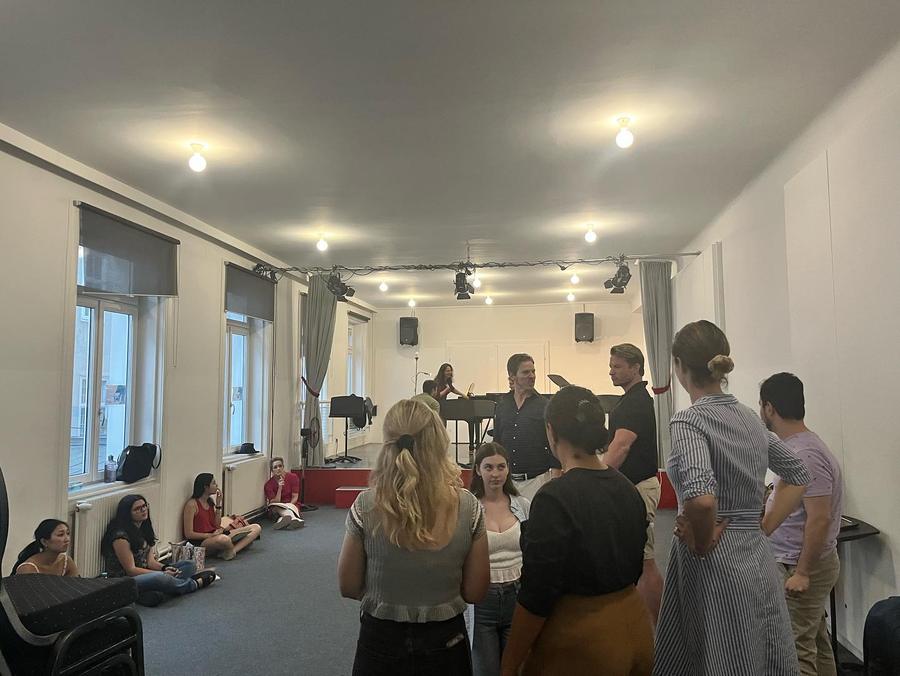 Masterclasses, rehearsals, and tea times, oh my, photo 2 of 6, from the festival's Instagram