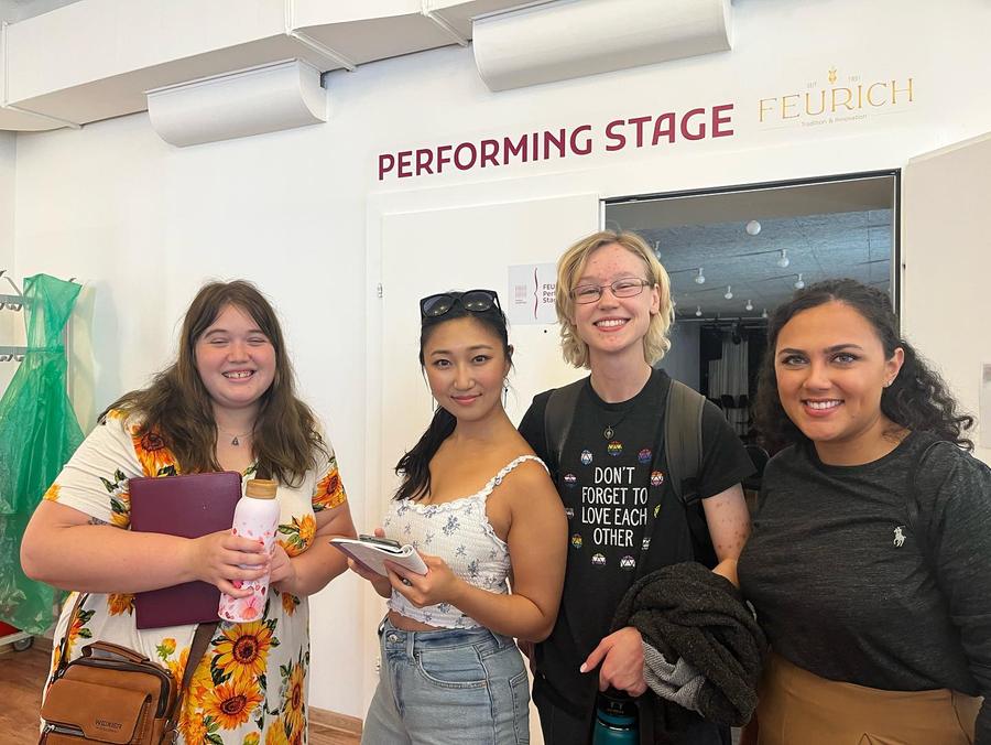 Masterclasses, rehearsals, and tea times, oh my, photo 3 of 6, from the festival's Instagram