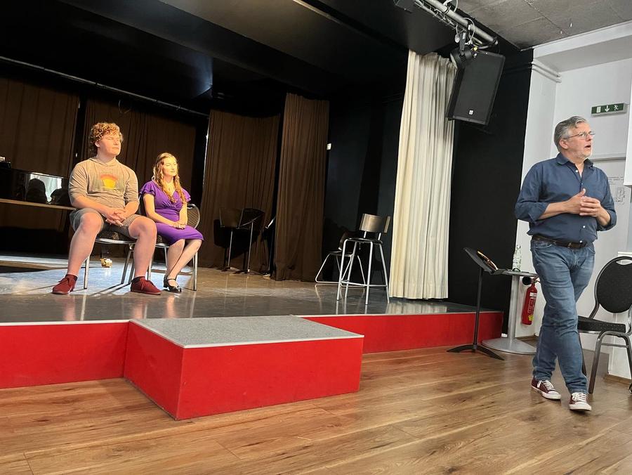 Masterclasses, rehearsals, and tea times, oh my, photo 5 of 6, from the festival's Instagram