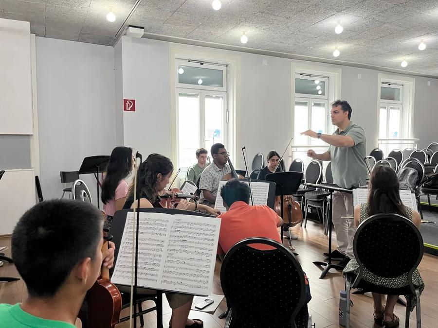 Welcome the 2023 VSMF Orchestra members to Vienna, from the festival's Instagram