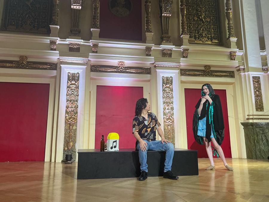 Some sneak peeks of our final orchestra rehearsals for Mozart’s The Magic Flute and..., photo 2 of 5, from the festival's Instagram