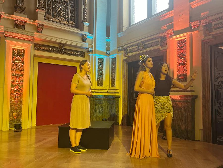 Some sneak peeks of our final orchestra rehearsals for Mozart’s The Magic Flute and..., photo 3 of 5, from the festival's Instagram