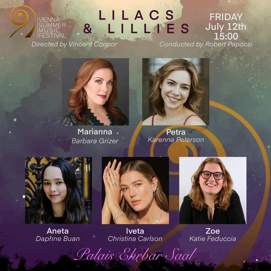 The Vienna Summer Music Festival is proud to present the World Premiere of “Lilacs and..., photo 2 of 2, from the festival's Instagram