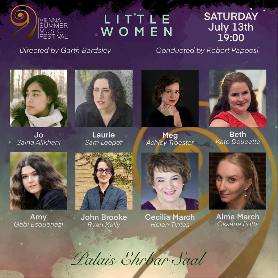 Tonight The Vienna Summer Music Festival is proud to present Mark Adamo’s, Little Women, from the festival's Instagram