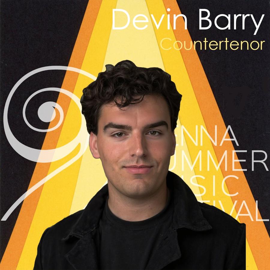 Meet Devin Barry, countertenor, from the festival's Instagram