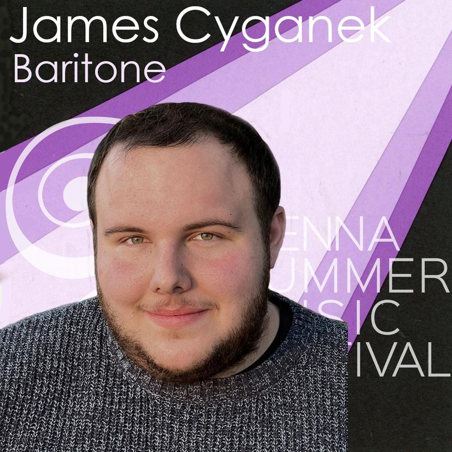 Meet James A. Cyganek, baritone, from the festival's Instagram