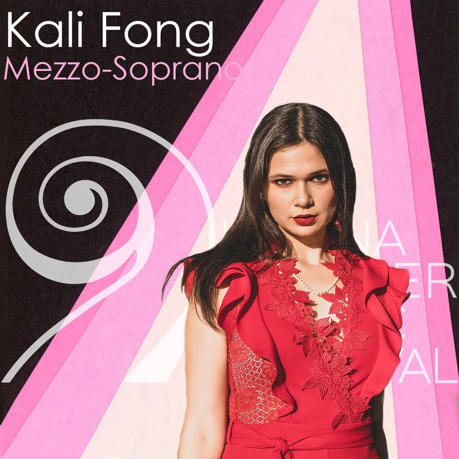 Meet Kali Fong, American Mezzo-Soprano, from the festival's Instagram