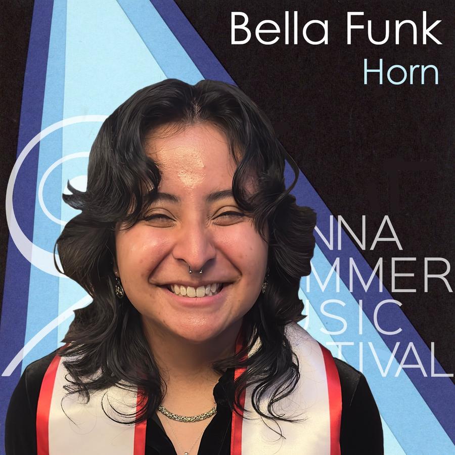Meet Bella Funk, fifth-year undergraduate, from the festival's Instagram