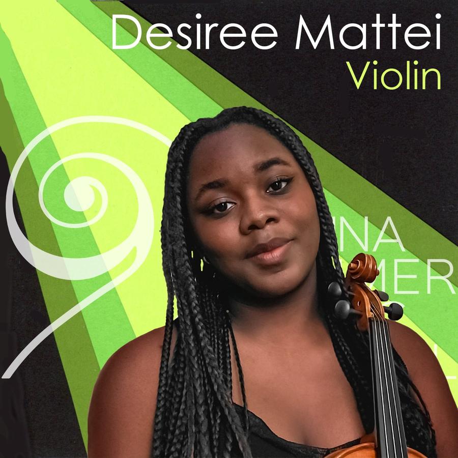 Meet Desiree Mattei, violinist, from the festival's Instagram