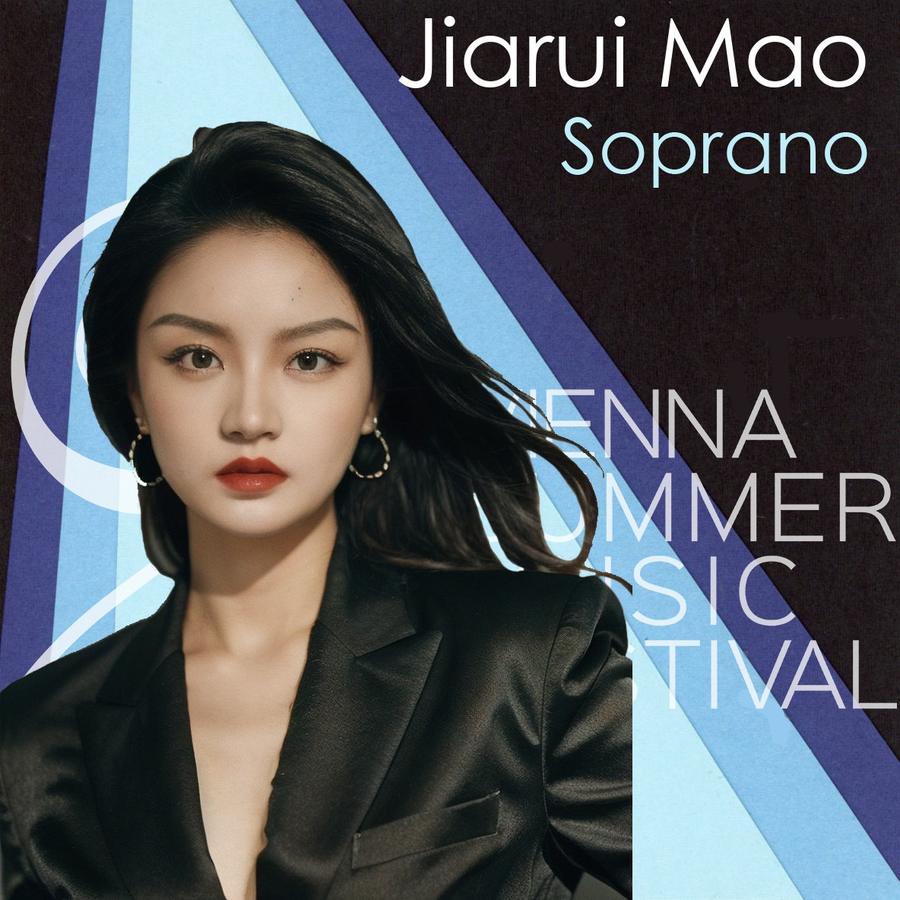 Meet Jiarui Mao, soprano, from the festival's Instagram