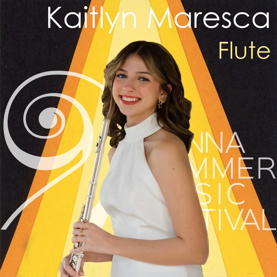 Meet Kaitlyn Maresca, 20-year-old flutist, from the festival's Instagram
