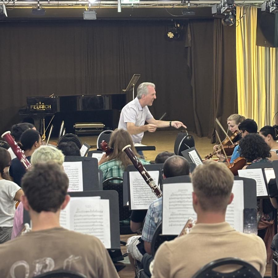 We had our first full day of the Vienna Summer Music Festival yesterday, photo 2 of 8, from the festival's Instagram