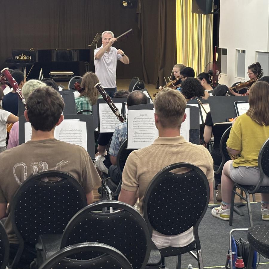 We had our first full day of the Vienna Summer Music Festival yesterday, from the festival's Instagram