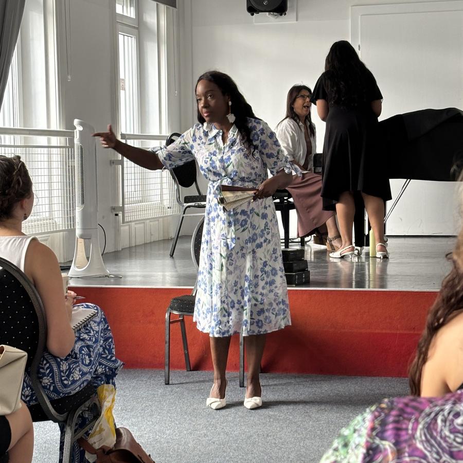 Thank you so much to the phenomenal Melody Wilson for taking the time to work with..., photo 3 of 9, from the festival's Instagram