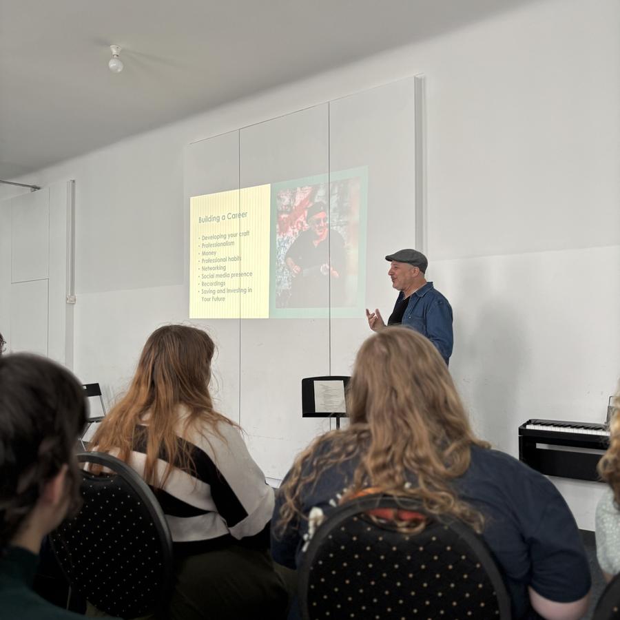 Many thanks to Drs Vindhya Khare and Russ Spiegel for their wonderful lectures "The..., photo 4 of 4, from the festival's Instagram