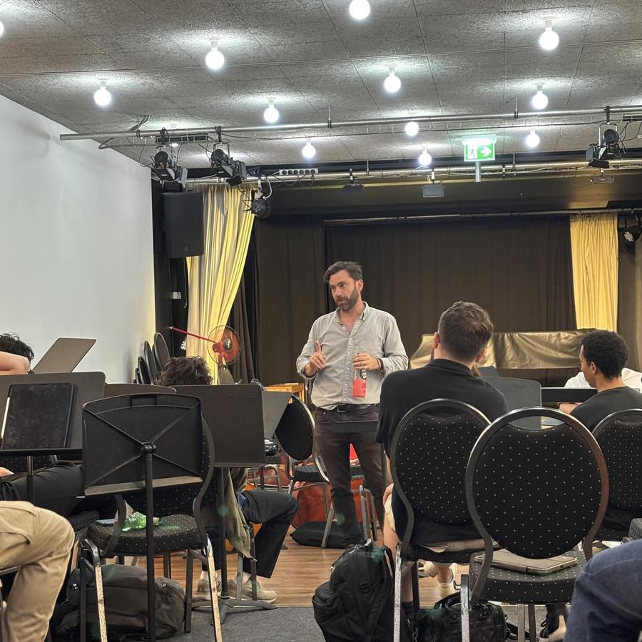 Today Dr. Michael Polo hosted a lecture teaching our participants how to navigate the..., photo 3 of 3, from the festival's Instagram