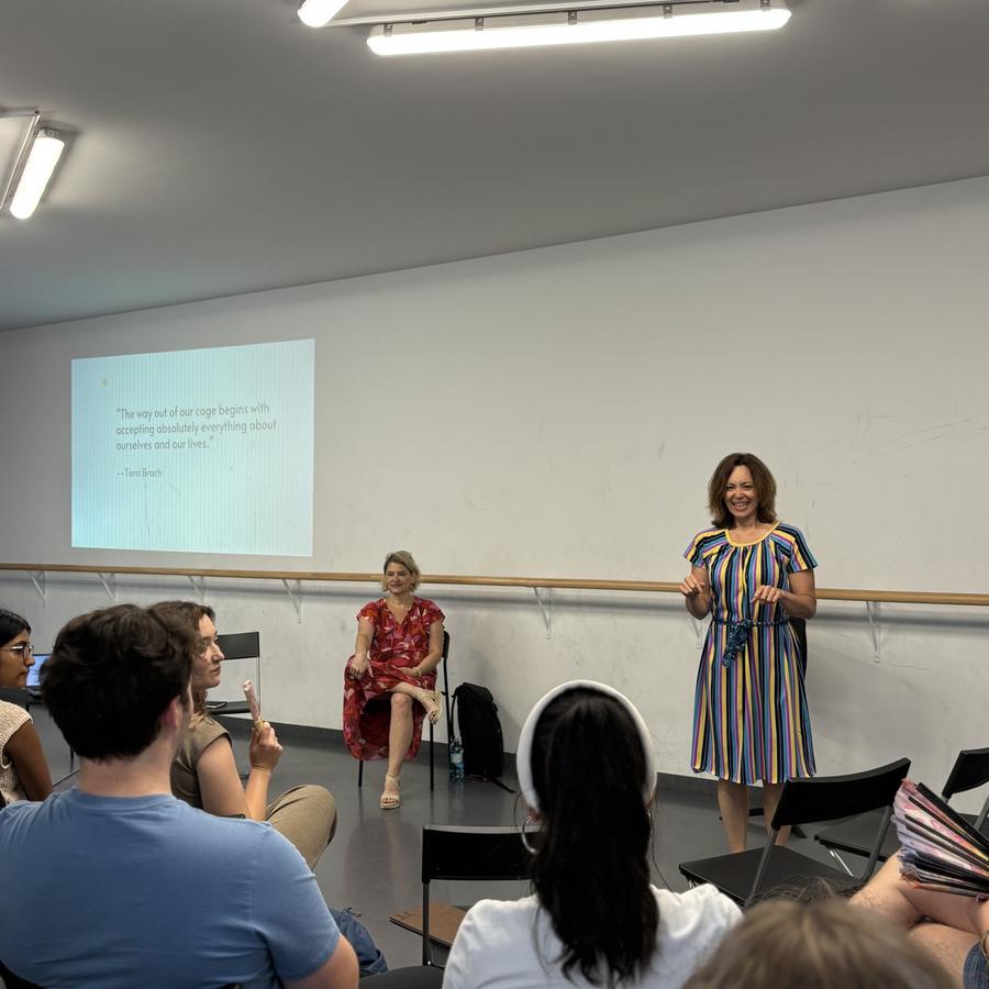 Artist Ignite today discussed good mental health practices as a working artist, from the festival's Instagram