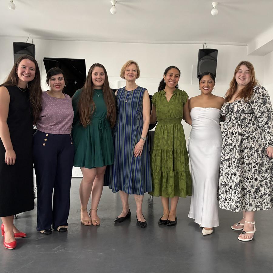 This Morning Elizabeth Hagedorn spent some time working with our students on their..., photo 8 of 8, from the festival's Instagram