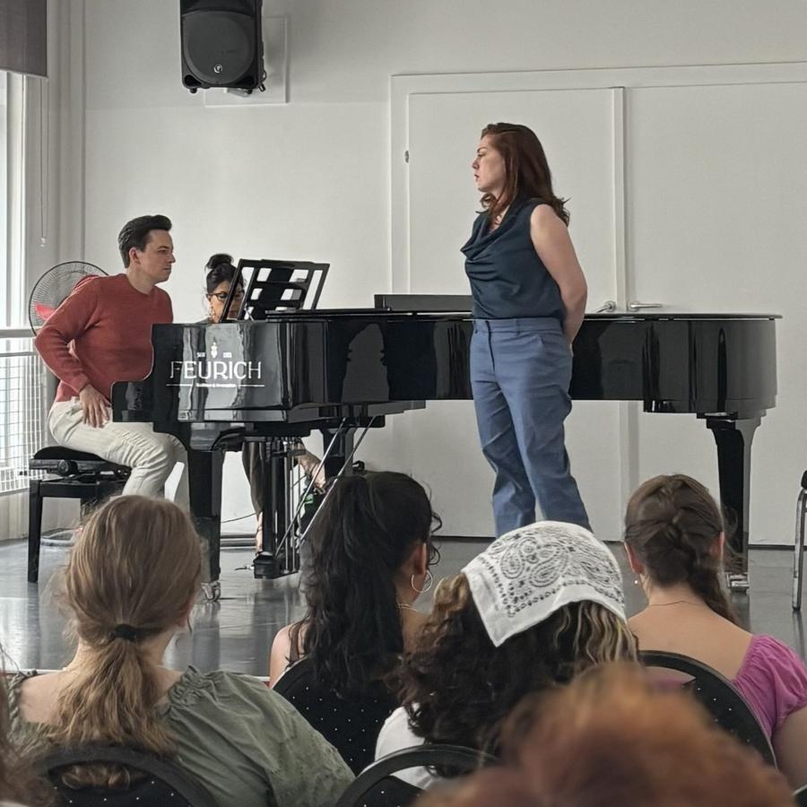 We had a wonderful Masterclass today with the talented Ray Chenez, photo 6 of 6, from the festival's Instagram