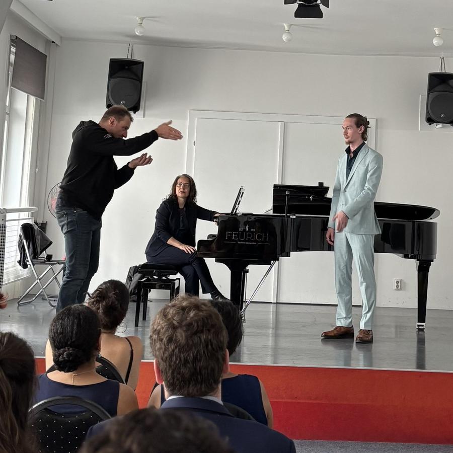 Another day, another Masterclass, photo 3 of 7, from the festival's Instagram