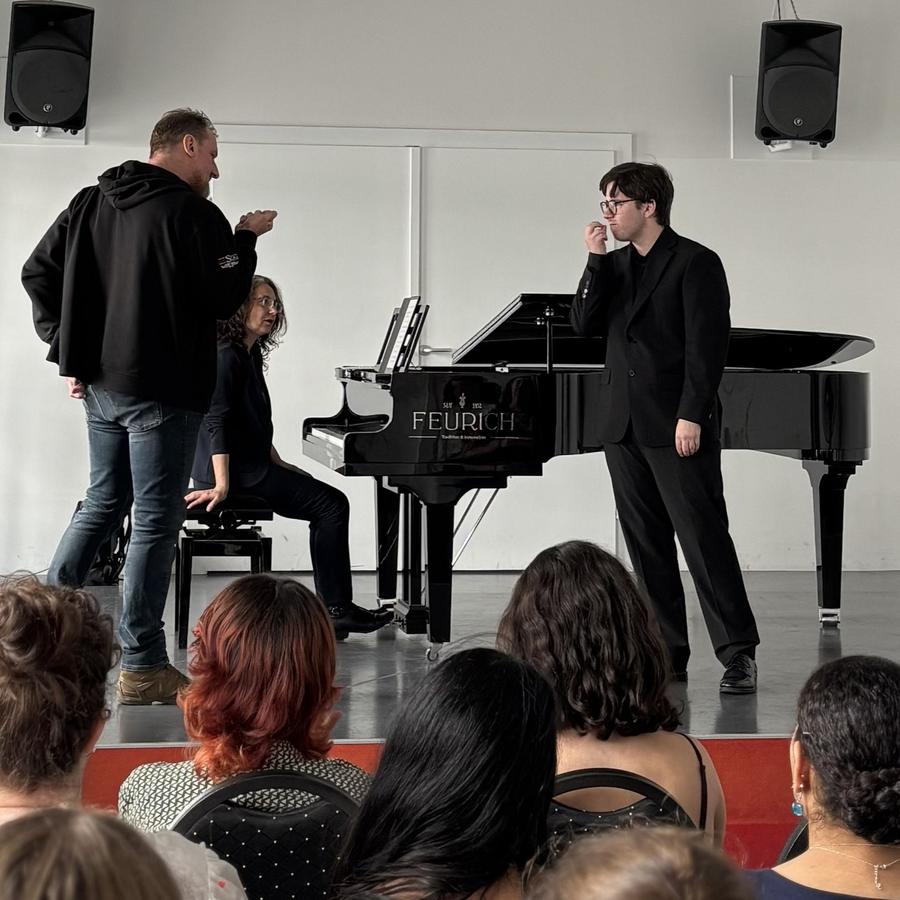 Another day, another Masterclass, photo 4 of 7, from the festival's Instagram