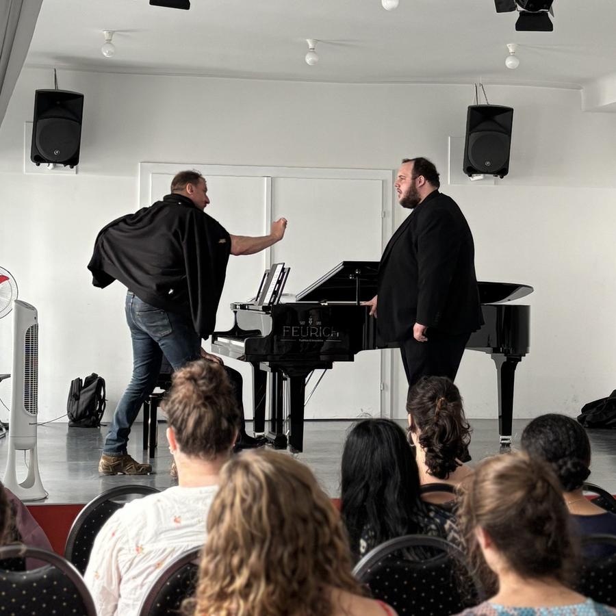 Another day, another Masterclass, photo 5 of 7, from the festival's Instagram