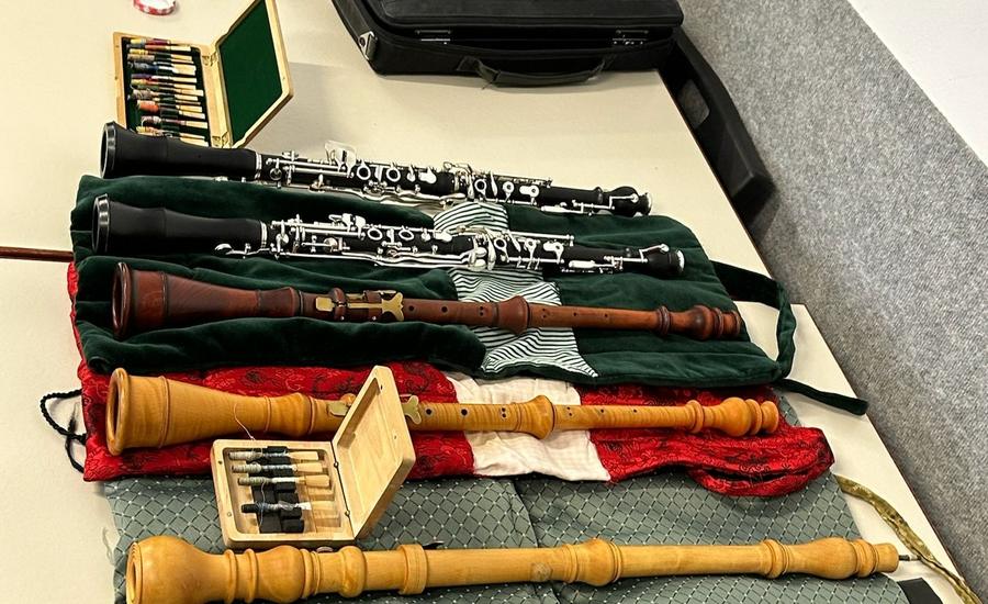 Our Oboes had a marvelous masterclass today, photo 4 of 5, from the festival's Instagram