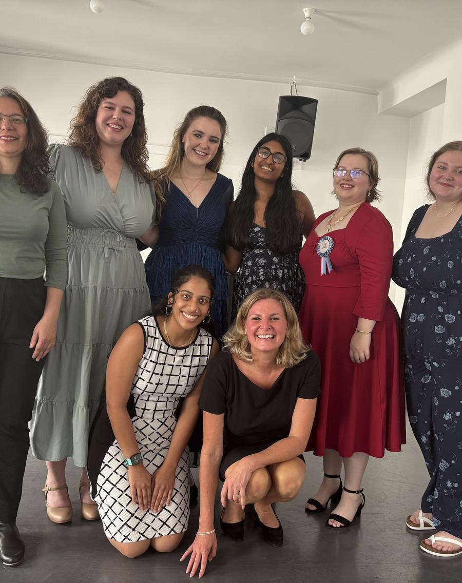 Today we had the incredible Evelyn Schörkuber teach a masterclass with some of our students, photo 7 of 7, from the festival's Instagram