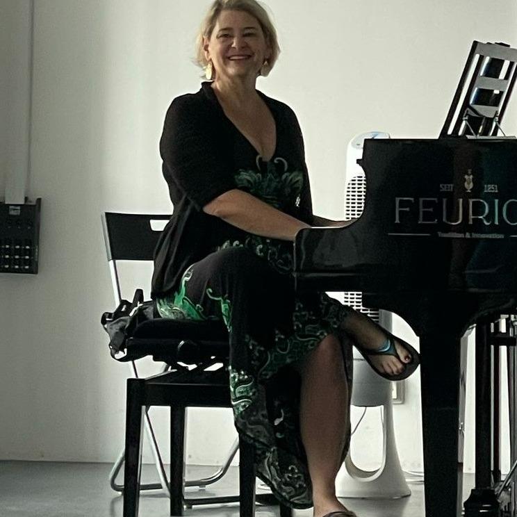 Thank you Alison Trainer for coming and working with our students, photo 7 of 7, from the festival's Instagram
