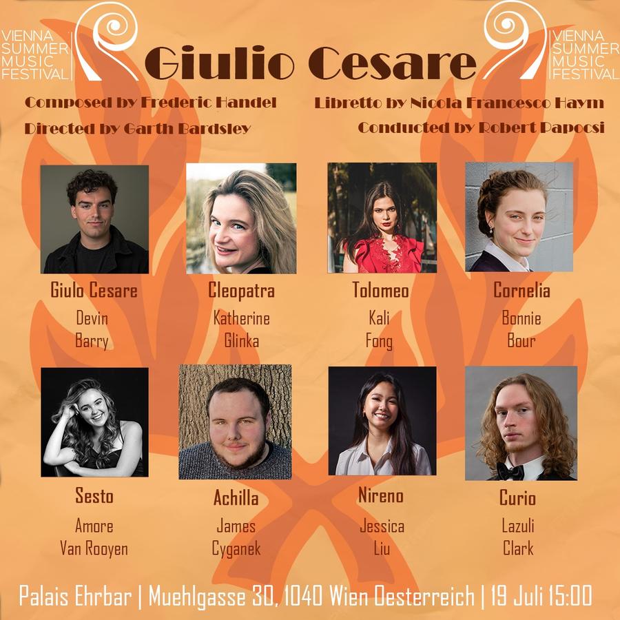 Today our first performance of Giulio Cesare, from the festival's Instagram