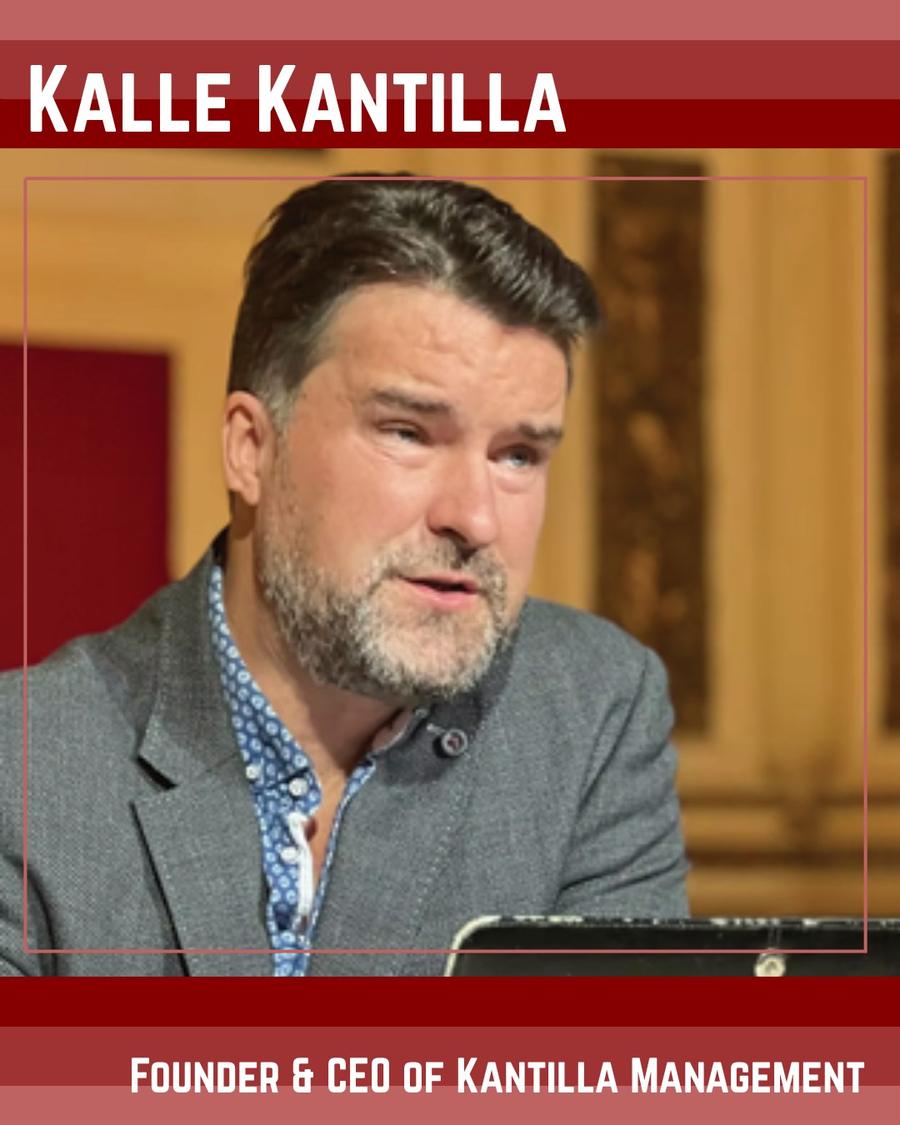 Meet Kalle Kanttila, leading artist manager, from the festival's Instagram