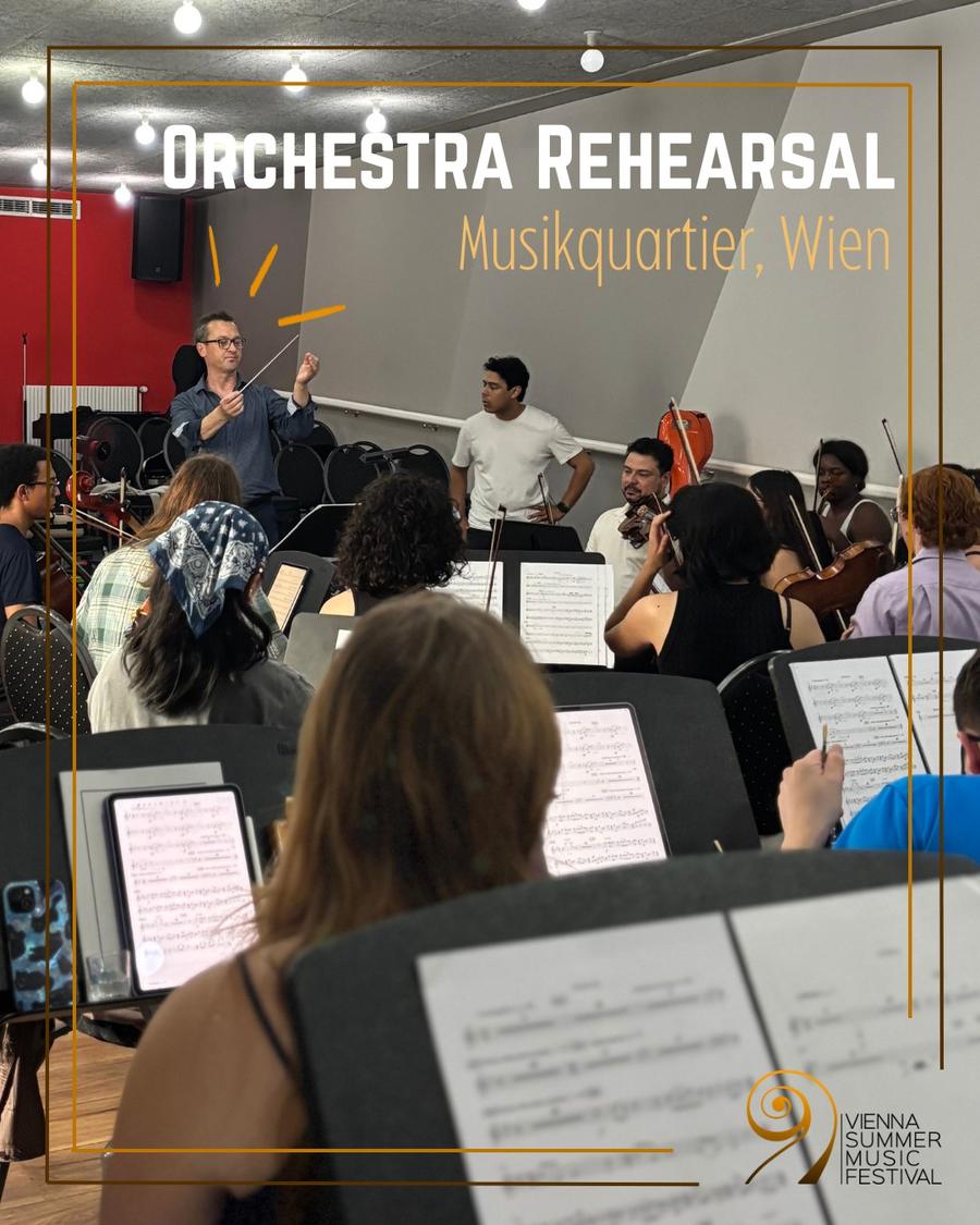 Looking back today on our rehearsals last summer, from the festival's Instagram