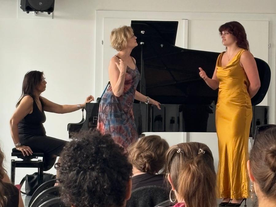Masterclass with Elizabeth Hagedorn, photo 3 of 4, from the festival's Instagram
