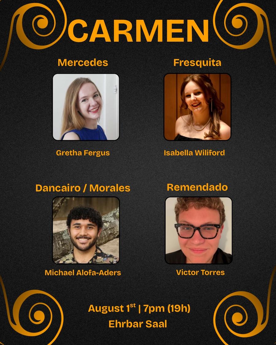 Carmen: the Rose Cast, photo 3 of 3, from the festival's Instagram