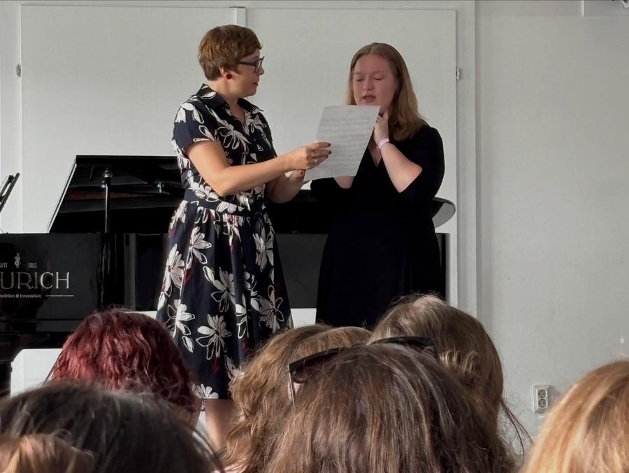 Masterclass with Valentina Farcas, photo 4 of 7, from the festival's Instagram