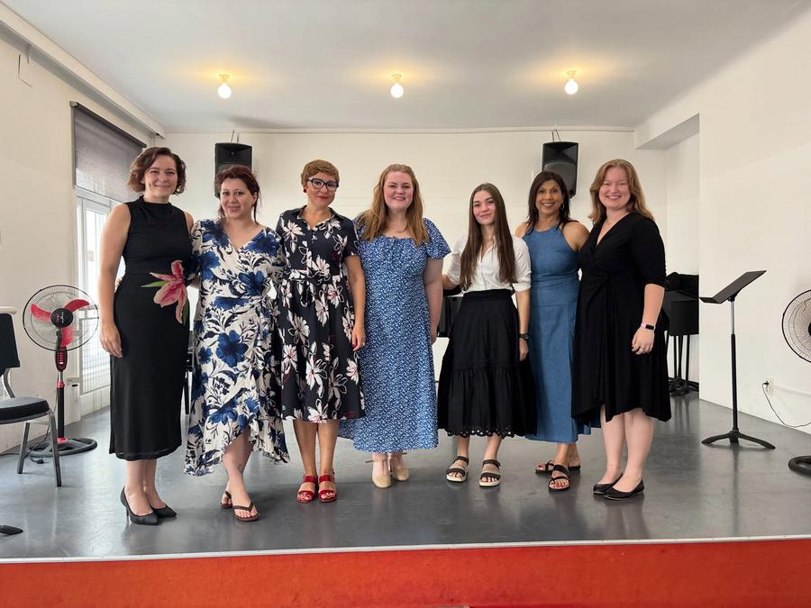 Masterclass with Valentina Farcas, from the festival's Instagram