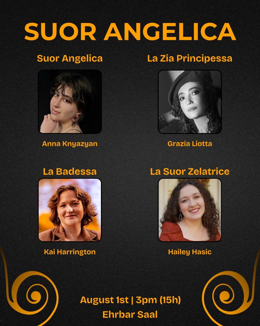 Suor Angelica: the Puccini Cast, photo 2 of 4, from the festival's Instagram