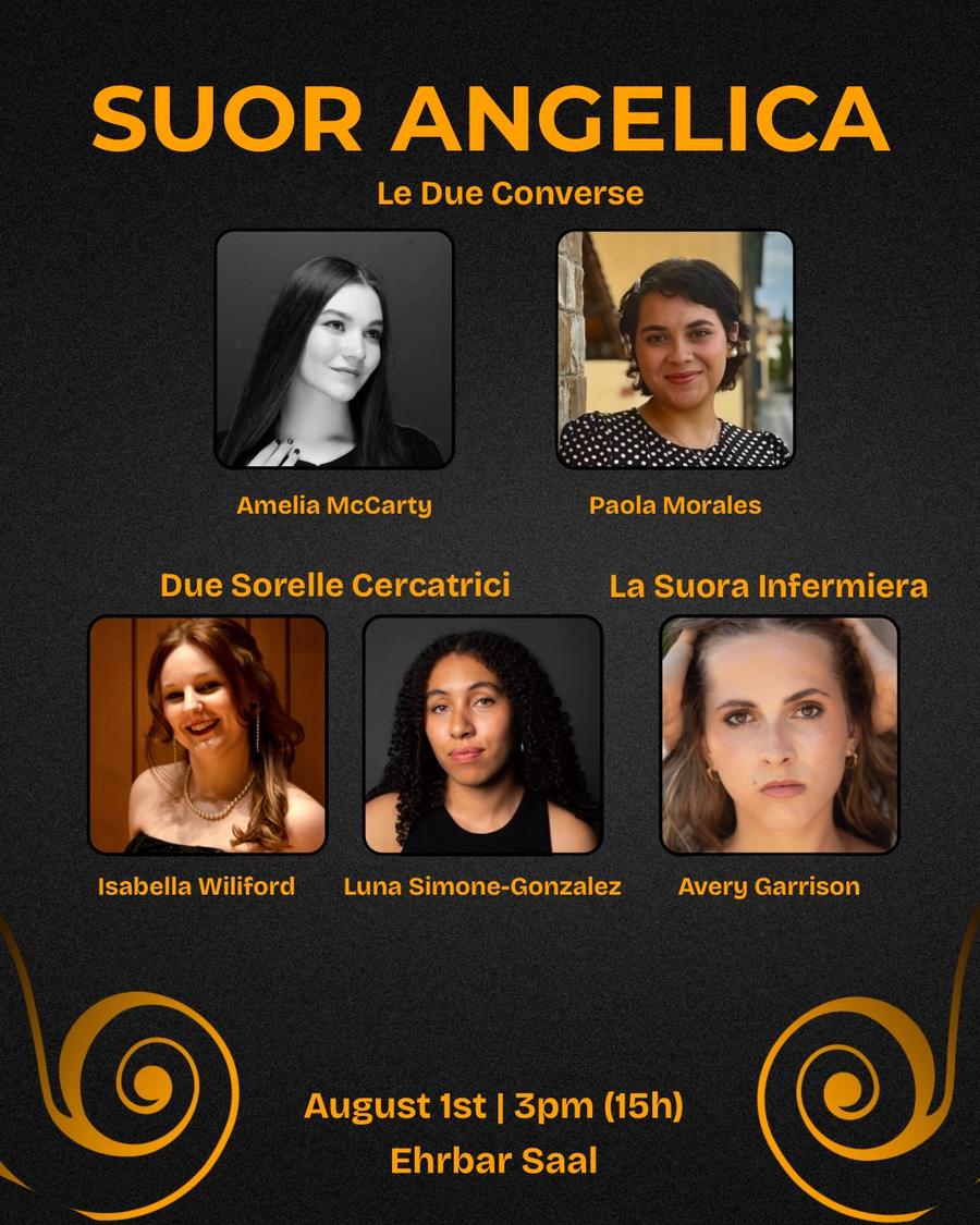 Suor Angelica: the Puccini Cast, photo 4 of 4, from the festival's Instagram