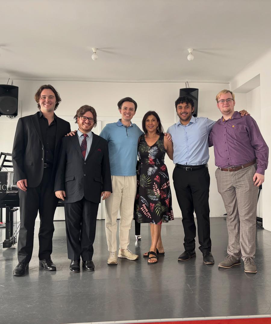 Masterclass with Ray Chenez, photo 3 of 6, from the festival's Instagram