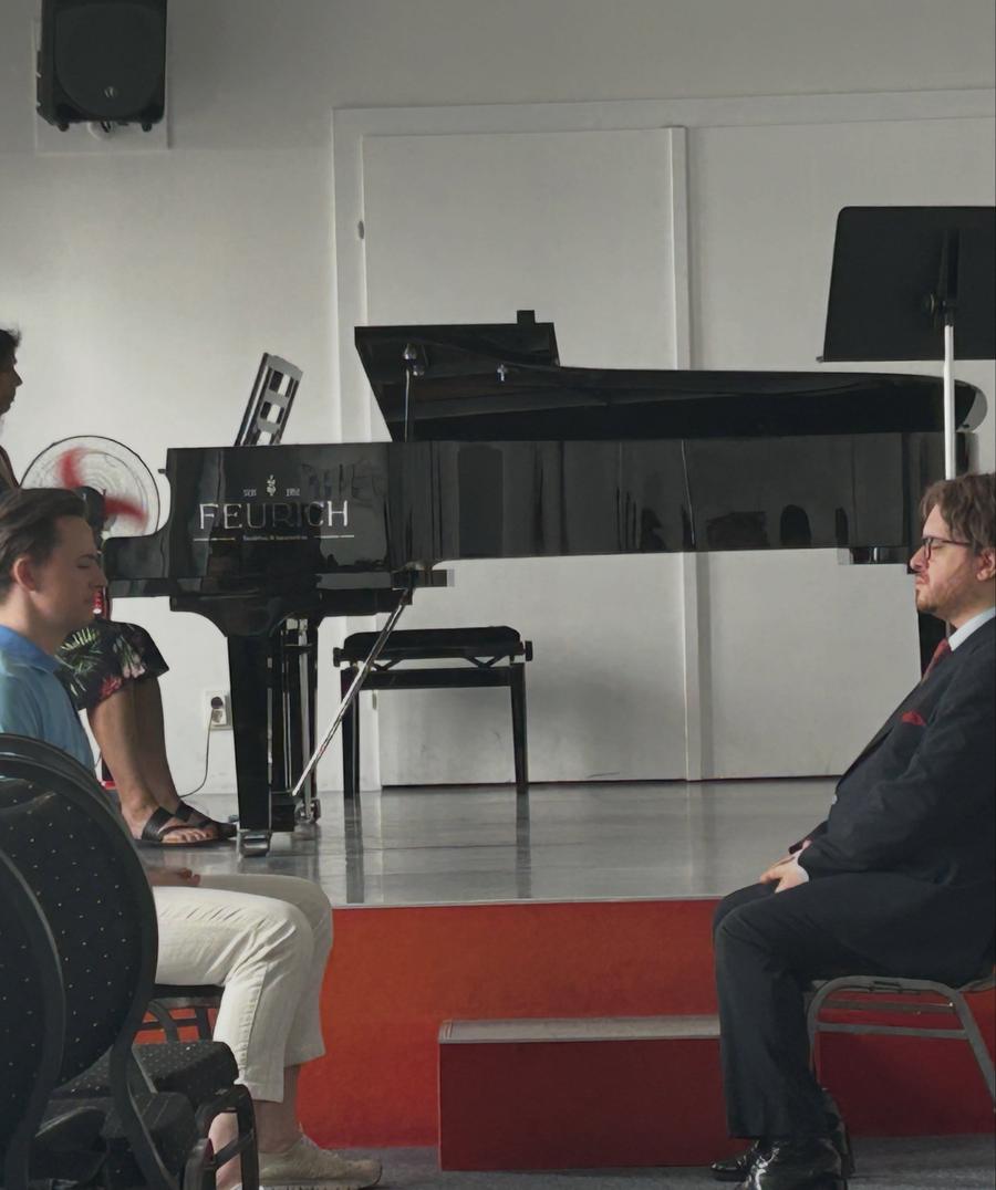 Masterclass with Ray Chenez, photo 5 of 6, from the festival's Instagram