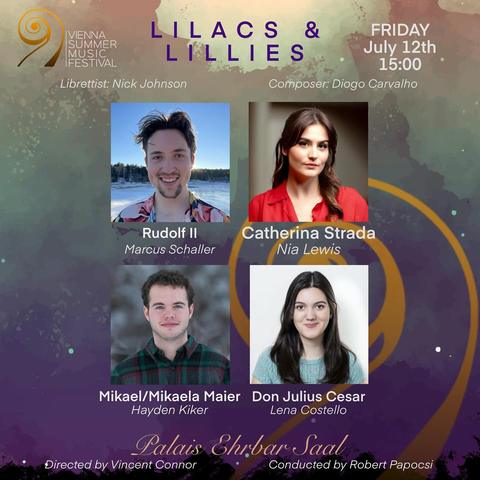 The Vienna Summer Music Festival is proud to present the World Premiere of “Lilacs and..., from the festival's Instagram