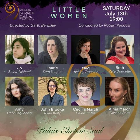 Tonight The Vienna Summer Music Festival is proud to present Mark Adamo’s, Little Women, from the festival's Instagram