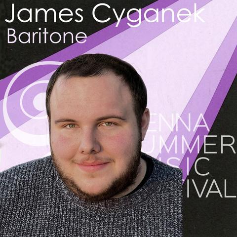 Meet James A. Cyganek, baritone, from the festival's Instagram