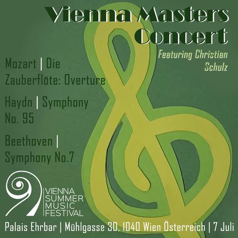The Vienna Masters Concert, featuring the incredible Christian Schulz (July 2, 2025), from the festival's Instagram