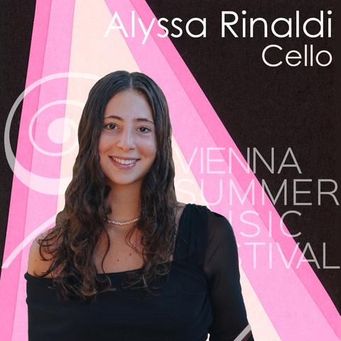 Meet Alyssa Rinaldi, undergraduate cellist, from the festival's Instagram