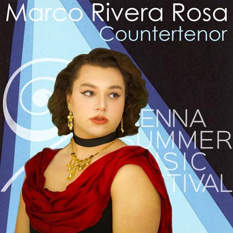 Meet Marco T. Rivera Rosa, 21-year-old countertenor, from the festival's Instagram