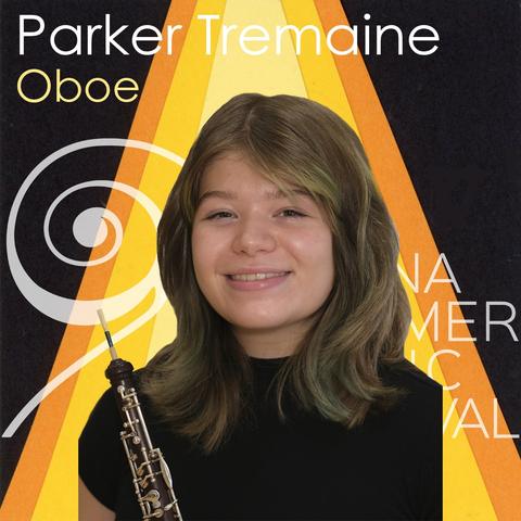Meet Parker Tremaine, oboist, from the festival's Instagram