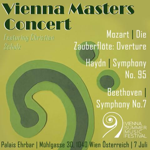 This Sunday: The Vienna Masters Concert, featuring the incredible Christian Schulz, from the festival's Instagram