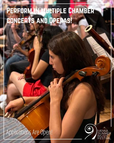This summer, our Vienna Summer Music Festival Orchestra will perform in large and..., from the festival's Instagram