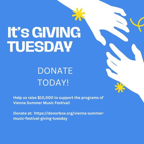 It’s here… Giving Tuesday (December 2, 2025), from the festival's Instagram